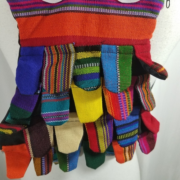 Guatemalan Kids/Small Hobo Owl Backpack NWOT - Picture 11 of 16